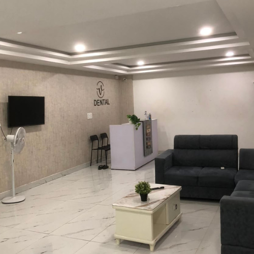 Modern dental chair and ambient consultation room