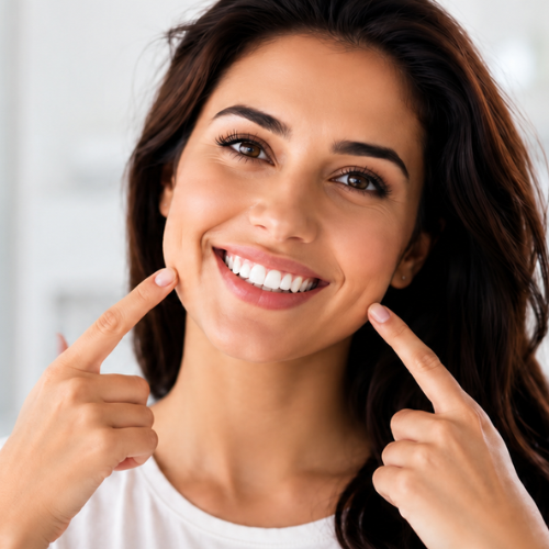 Smile designing transformation